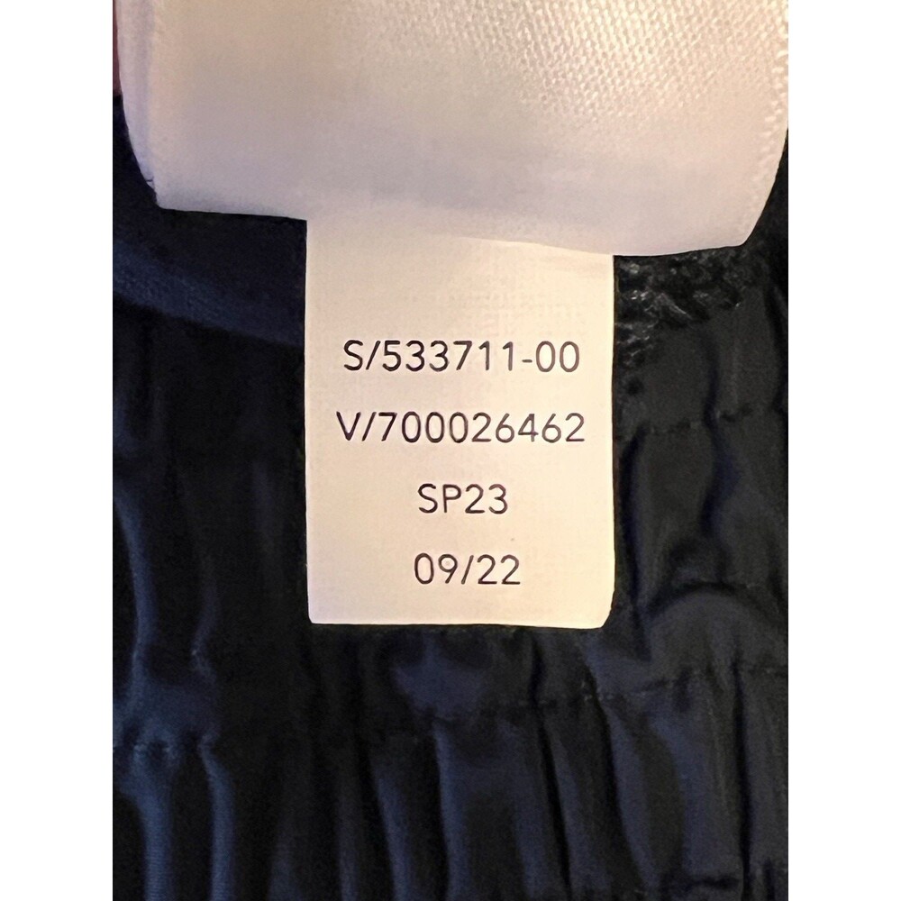 ATHLETA Black Triumph Hybrid Wide Leg Crop Cargo Pants Pockets Elastic Waist XS - Picture 11 of 11